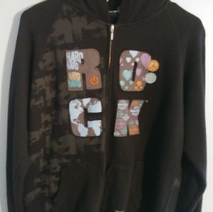 Hard Rock Cafe Sweatshirt Hoodie sz Lg Seminole Hotel & Casino LARGE